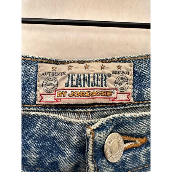 Jeanjer By Jordache Denim High Rise Mom Jeans Size 11/12 Made in the‎ USA - Picture 4 of 12